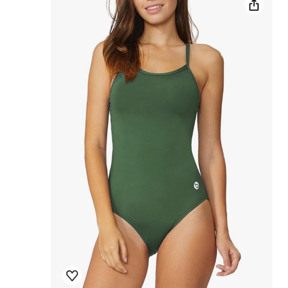 BALEAF Women's Athletic Training Adjustable Strap One Piece Swimsuit